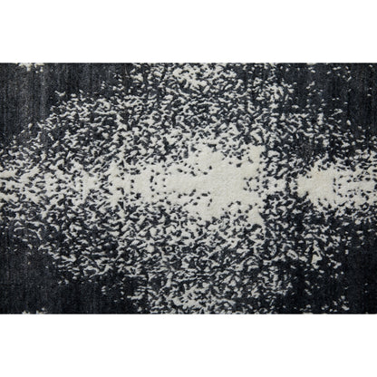 Coda Rug - 8930F by Feizy in black, white. Made from wool, viscose in a unique style.