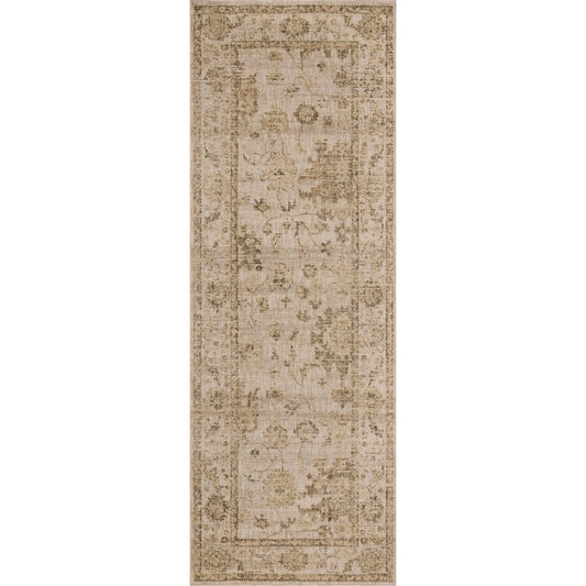 Willa WIA-09 Rug by Loloi in dove, forest. Made from 100% polyester in a unique style.
