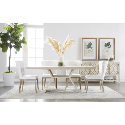 Willow Sideboard by Essentials For Living in white wash pine, white quartz. Made from solid pine wood, solid quartz in a modern style.