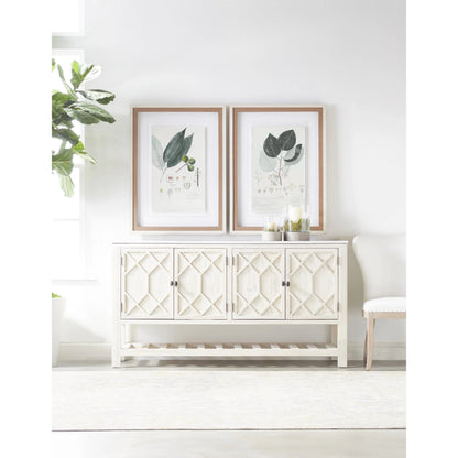 Willow Sideboard by Essentials For Living in white wash pine, white quartz. Made from solid pine wood, solid quartz in a modern style.