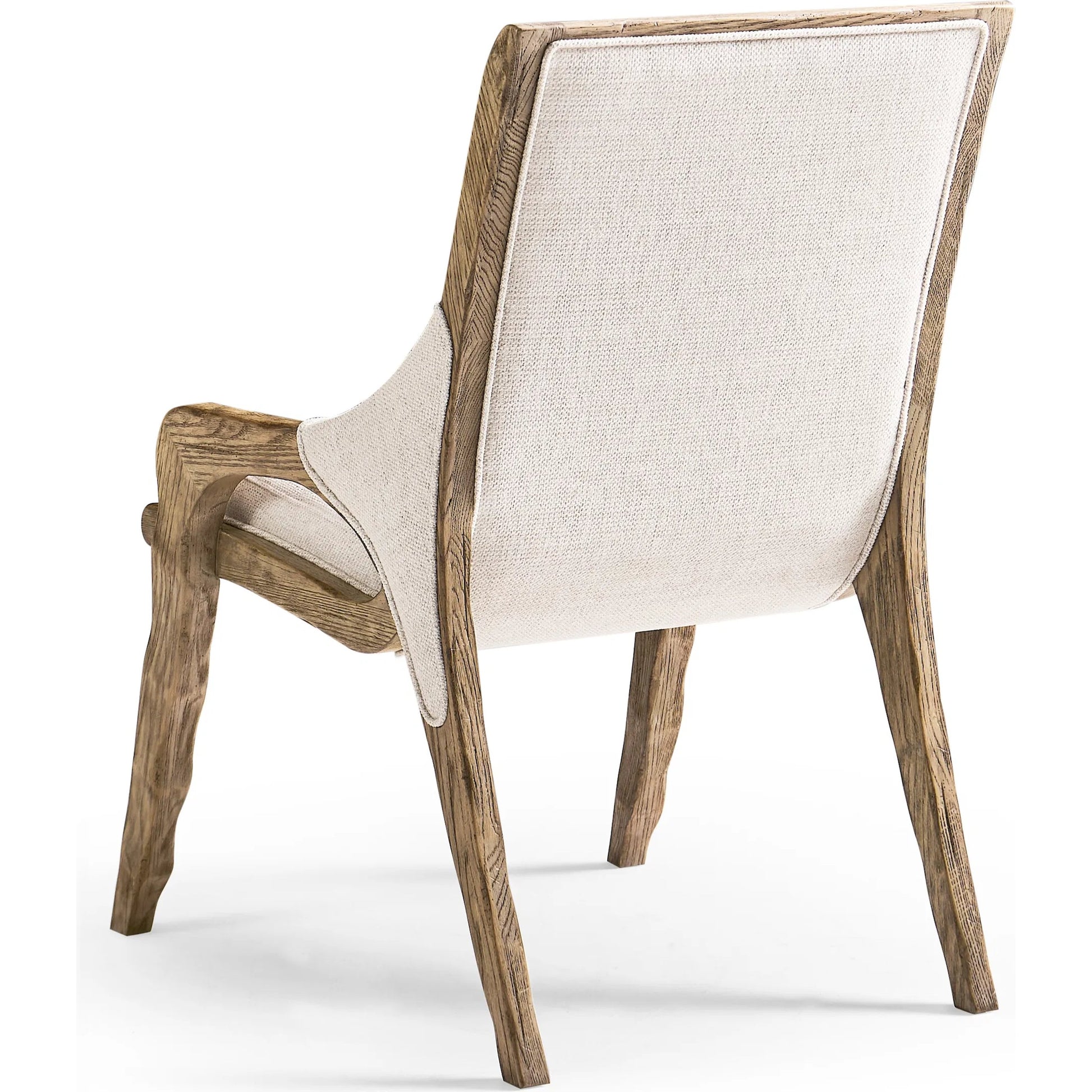 Echo Canyon Upholstered Side Chair (Set of 2) by Jonathan Charles in faded oak. Made from oak in a traditional style.