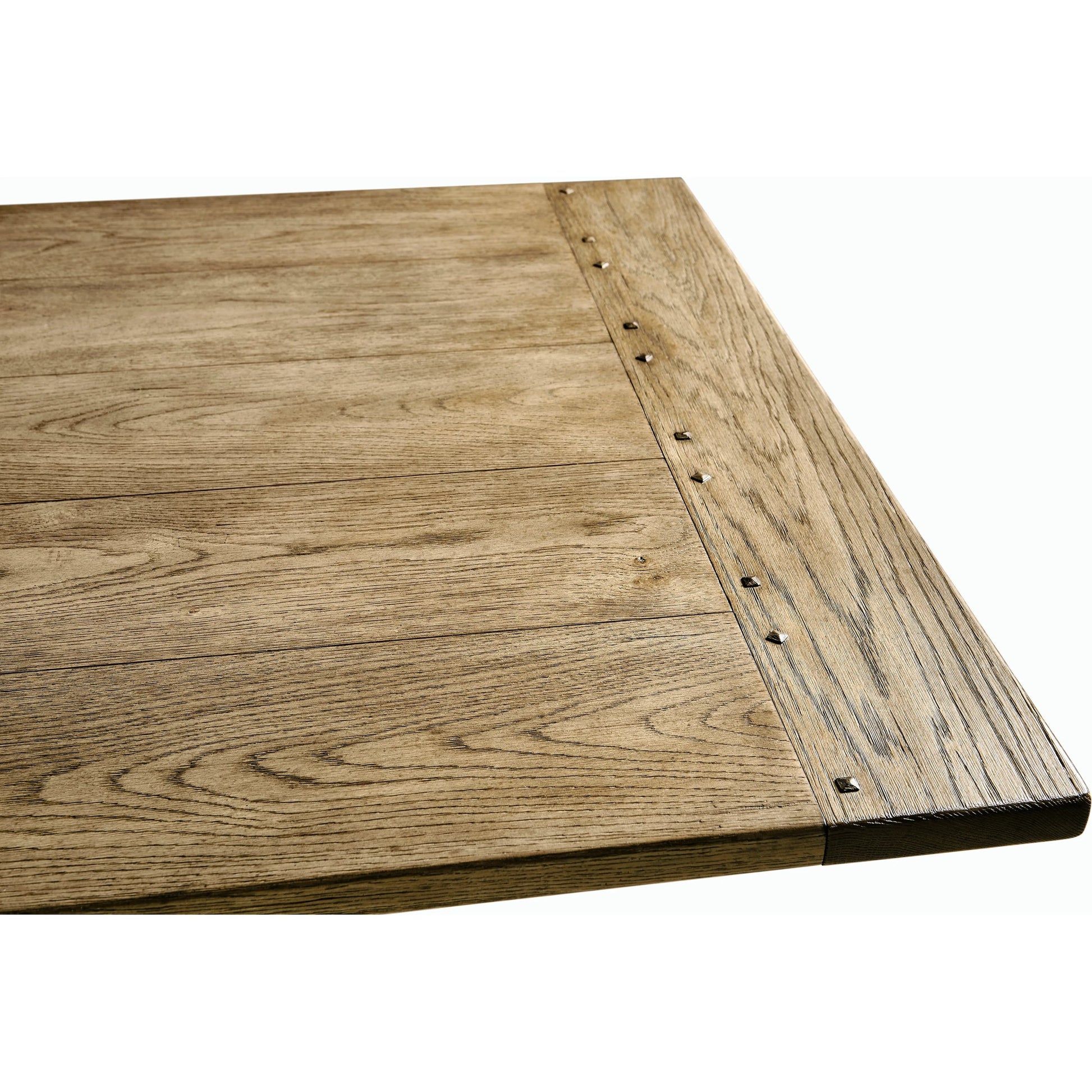 Timeless Sidereal French Laundry Dining Table 125" by Jonathan Charles. Made from oak in a modern style.