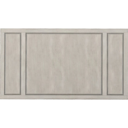 Alcove Metal Cocktail Table by A.R.T. Furniture in belgian ivory, burnished brass. Made from acacia solids, maple veneers, iron in a modern style.