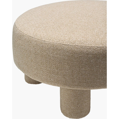 Welly Ottoman by Surya in brown. Made from unique in a eclectic & global style.