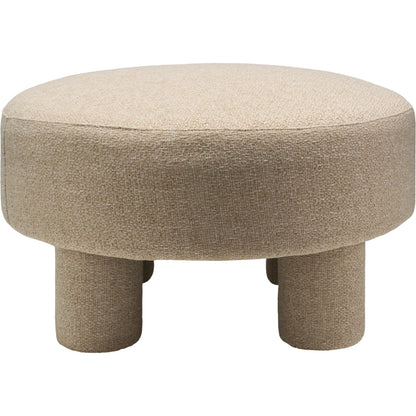Welly Ottoman by Surya in brown. Made from unique in a eclectic & global style.
