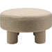 Welly Ottoman by Surya in brown. Made from unique in a eclectic & global style.