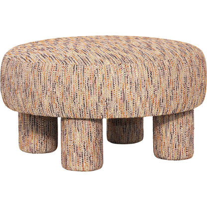 Welly Ottoman by Surya in brown. Made from unique in a eclectic & global style.