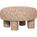 Welly Ottoman by Surya in brown. Made from unique in a eclectic & global style.