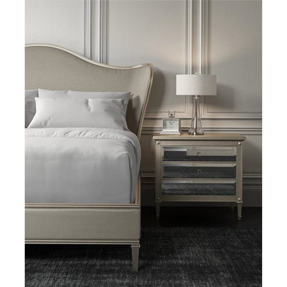 Beadtime Beauty Bed by Caracole. Made from birch in a transitional style.