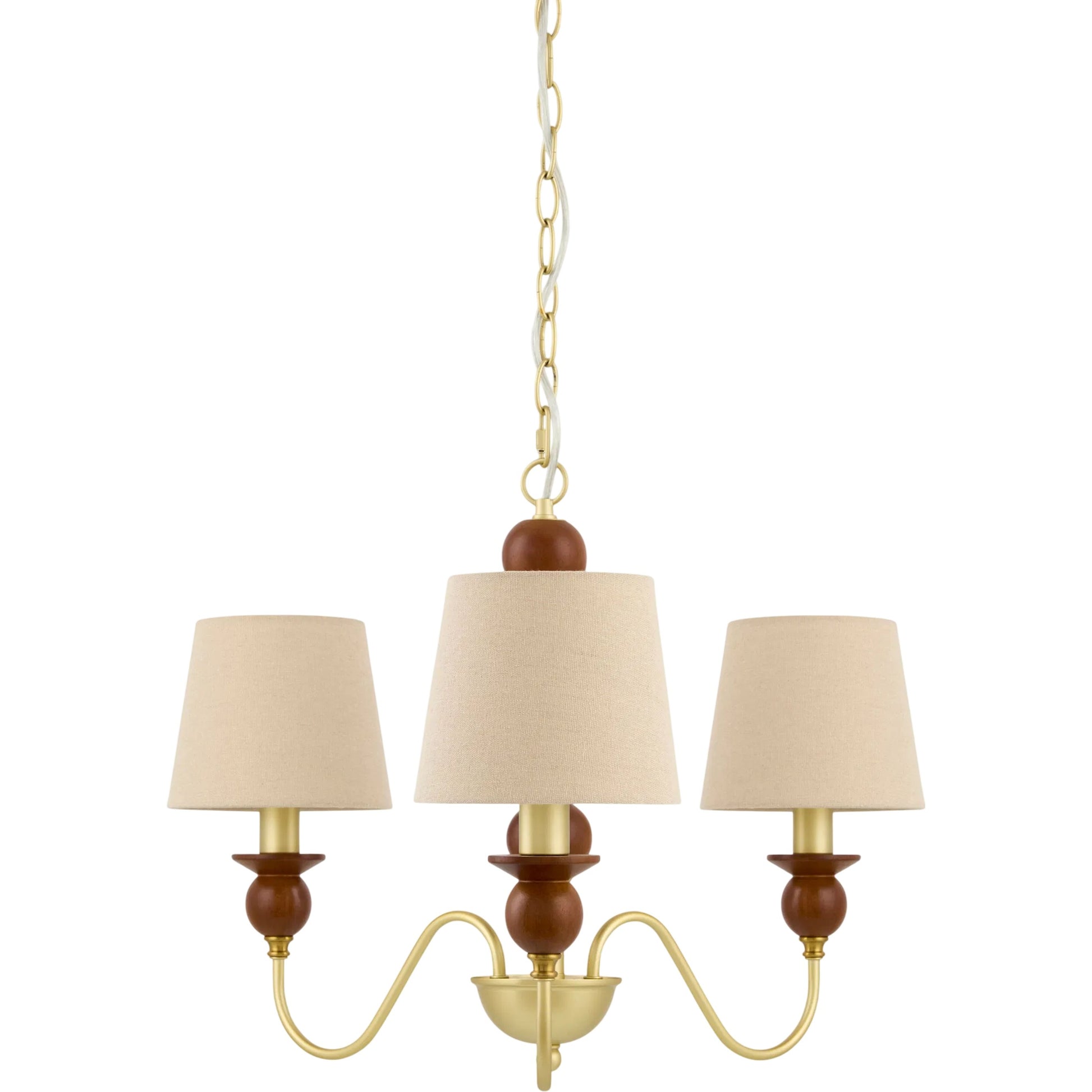 Wiluna Chandelier by Livabliss in hand painted. Made from rubber wood, linen, polyester in a unique style.