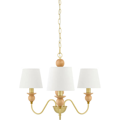 Wiluna Chandelier by Livabliss in hand painted. Made from rubber wood, linen, polyester in a unique style.