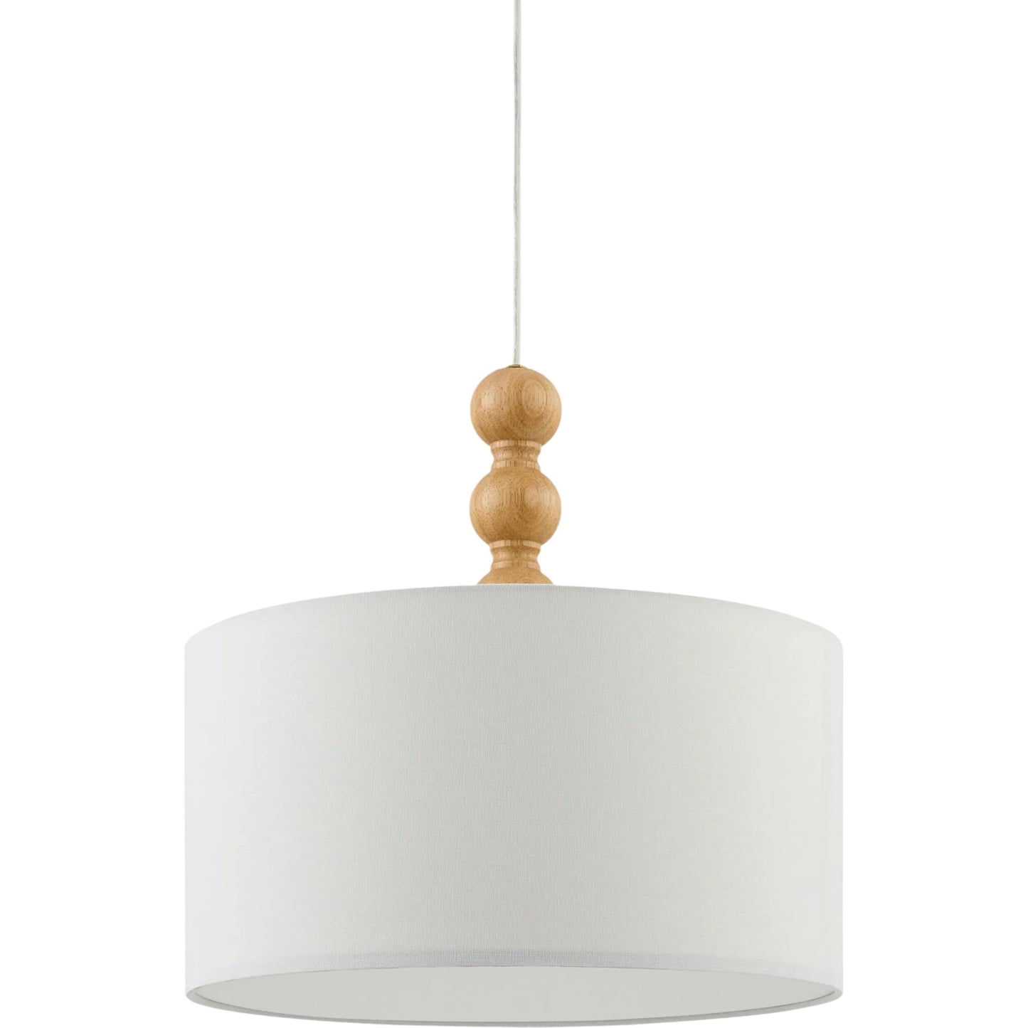 002 SI-2528759 | Primary Silo | Wiluna Pendant by Livabliss in hand painted. Made from rubber wood, linen, polyester in a unique style.