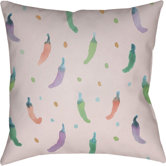 Jalapeno Pillow - 29118 by Livabliss. Made from front: 100% polyester, back: 100% polyester in a modern style.