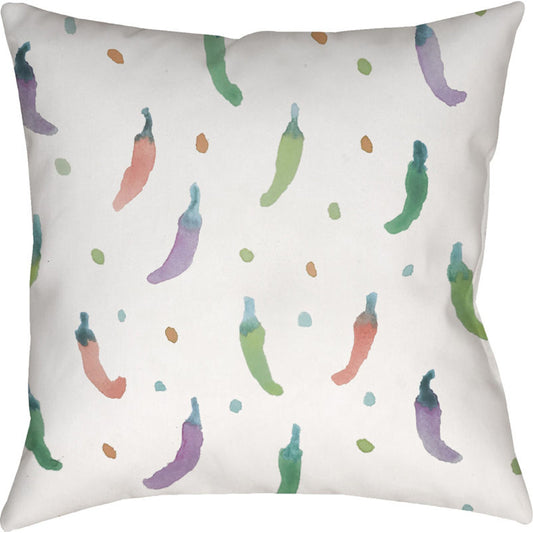 Jalapeno Pillow - 29118 by Livabliss. Made from front: 100% polyester, back: 100% polyester in a modern style.