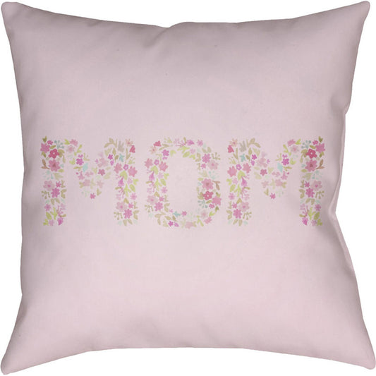Mom Pillow - 10074 by Livabliss. Made from front: 100% polyester, back: 100% polyester in a traditional style.