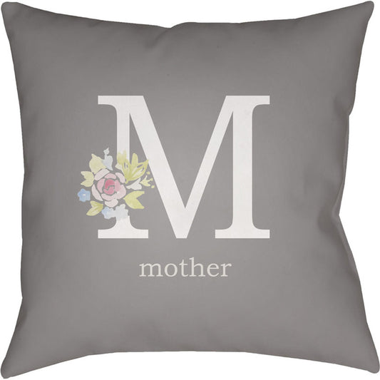 Mother Pillow - 14832 by Livabliss. Made from front: 100% polyester, back: 100% polyester in a traditional style.