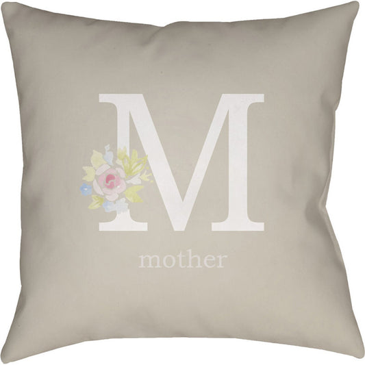 Mother Pillow - 14832 by Livabliss. Made from front: 100% polyester, back: 100% polyester in a traditional style.