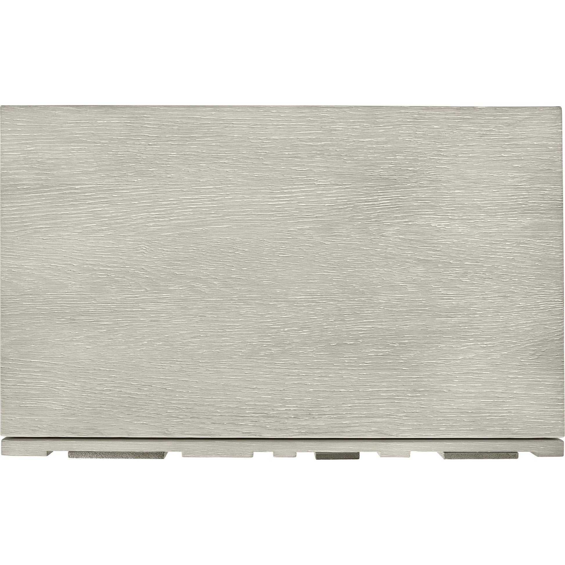 Tempo 3 Drawer Nightstand by Bernhardt in beige. Made from wood, metal in a unique style.