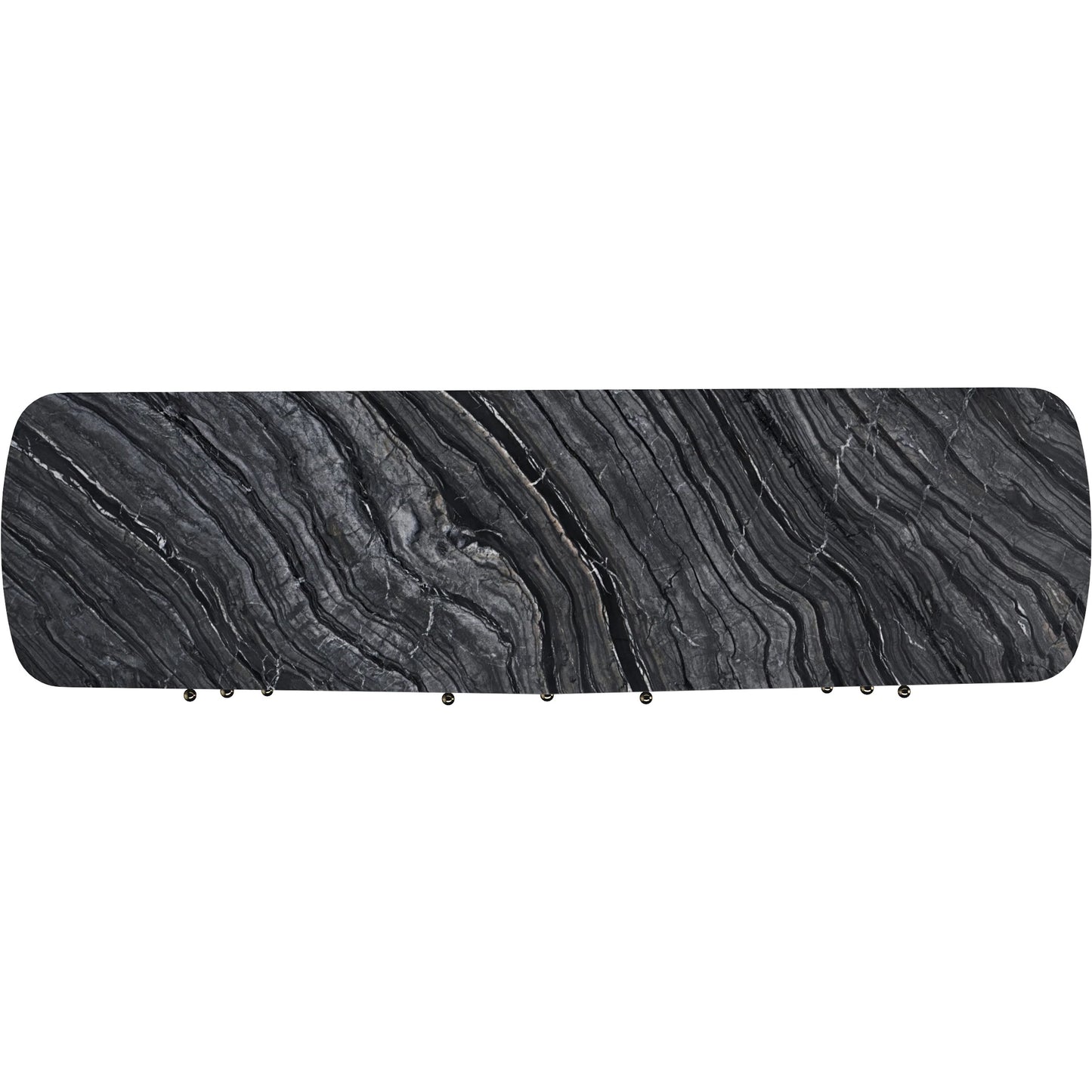 004 SI-2250462 | Additional Silo | Cabochon Dresser by Caracole in piano black. Made from resin in a modern style.