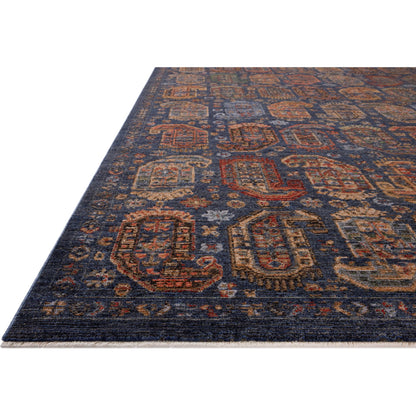 Winchester WNC-04 Rug by Loloi in navy, multi. Made from 100% polyester in a unique style.