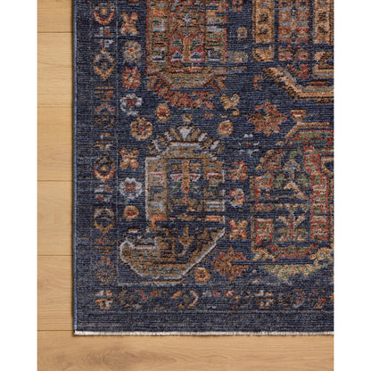 Winchester WNC-04 Rug by Loloi in navy, multi. Made from 100% polyester in a unique style.