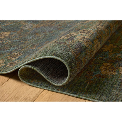 Winchester WNC-05 Rug by Loloi in seafoam green, teal. Made from 100% polyester in a unique style
