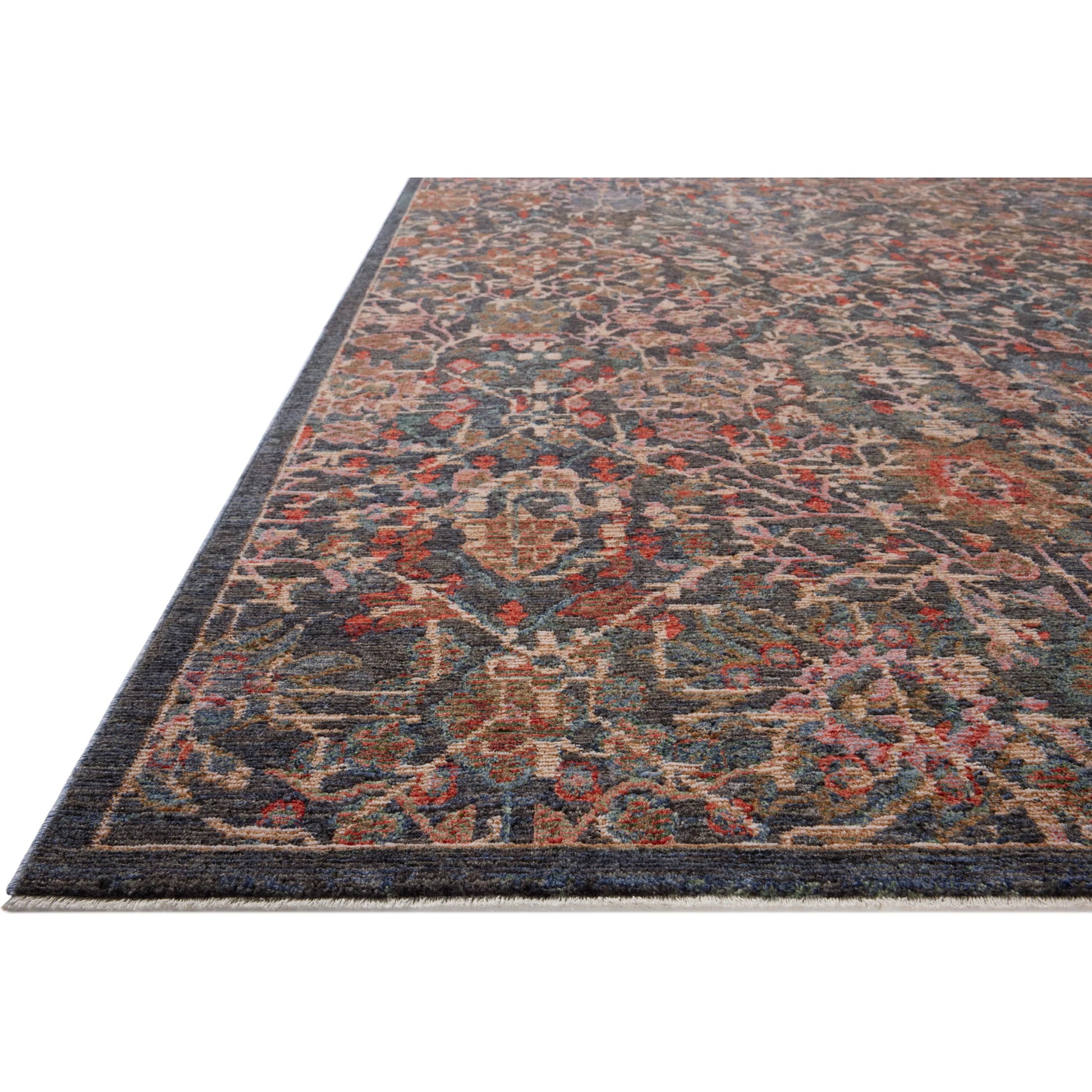 Winchester WNC-06 Rug by Loloi in denim, sunset. Made from 100% polyester in a unique style.
