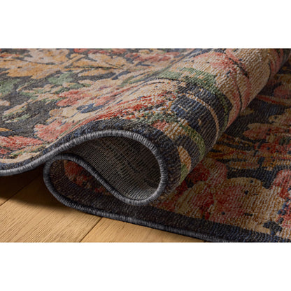 Winchester WNC-07 Rug by Loloi in midnight, blush. Made from 100% polyester in a uniqu