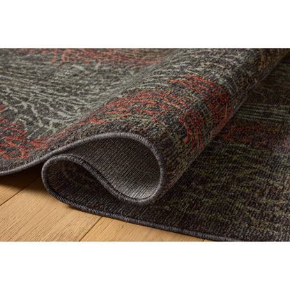 Winchester WNC-10 Rug by Loloi in ink, multi. Made from 100% polyester in a unique sty