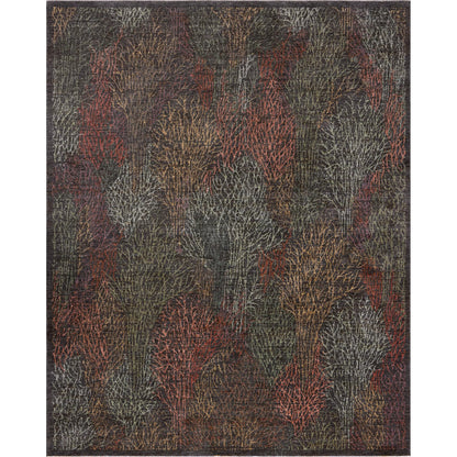 Winchester WNC-10 Rug by Loloi in ink, multi. Made from 100% polyester in a uniqu