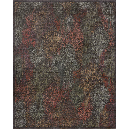 Winchester WNC-10 Rug by Loloi in ink, multi. Made from 100% polyester in a uniqu