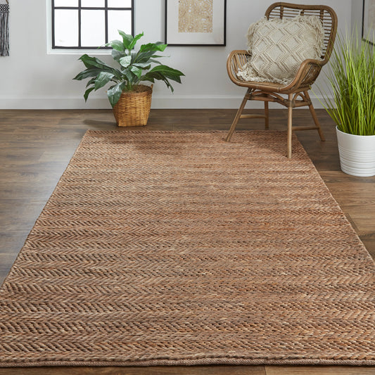 Kaelani Transitional Geometric Rug - 0770F by Feizy. Made from jute in a unique style.