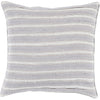 Mauve, Light Gray / Down Feather / 18" x 18"