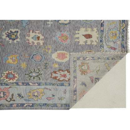 Karina Traditional Persian Rug - 6792F by Feizy in blue, gray, red. Made from wool in a unique style.