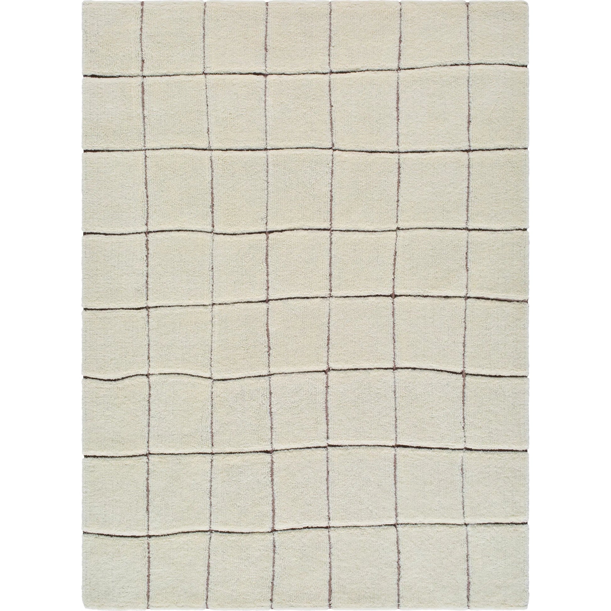 Wooly WOL-2301 Rug by Livabliss in ivory, charcoal. Made from wool, cotton, nylon in a unique style.