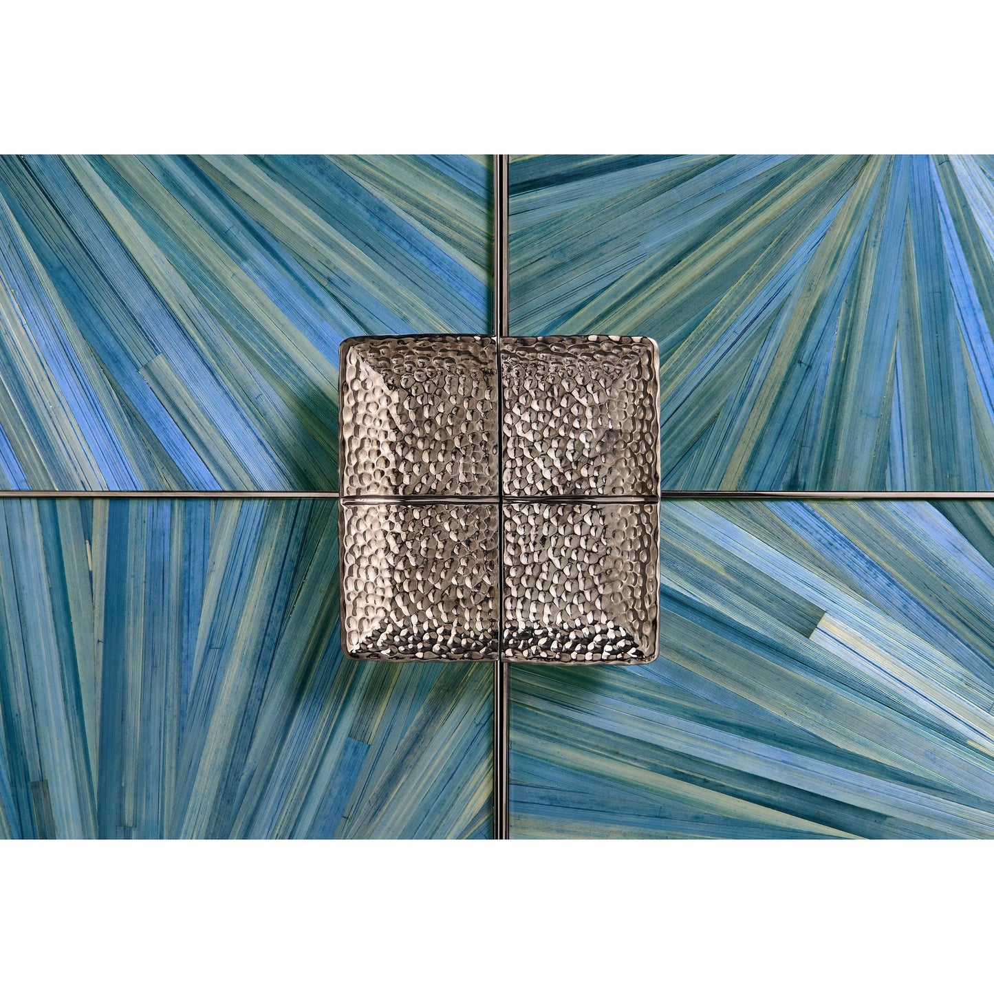 006 SI-2462623 | Closeup | Sapphire Bar Cabinet by Jonathan Charles in chocolate apricot oak. Made from straw in a eclectic & global style.