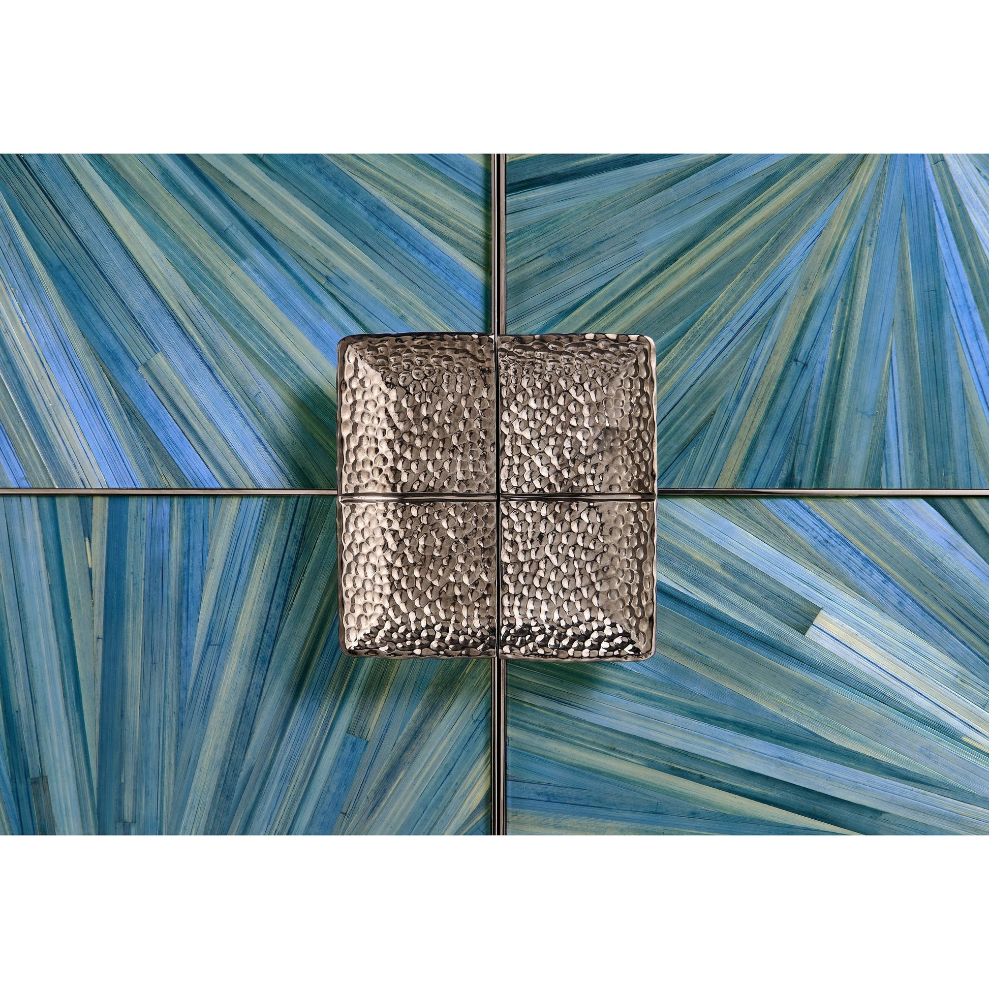 Sapphire Bar Cabinet by Jonathan Charles in chocolate apricot oak. Made from straw in a eclectic & global style.