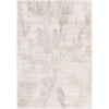 Ivory, White, Medium Gray, Light Gray, Cream / 5'3" x 7'