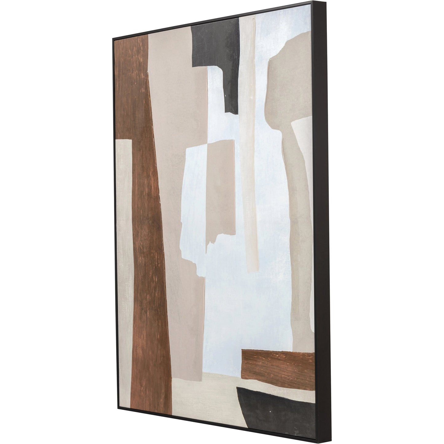 003 SI-1985222 | Additional Silo | Fina 1 Wall Decor by Moe's Home Collection. Made from ink print on canvas, black polystyrene frame, pine stretchers in a modern style.
