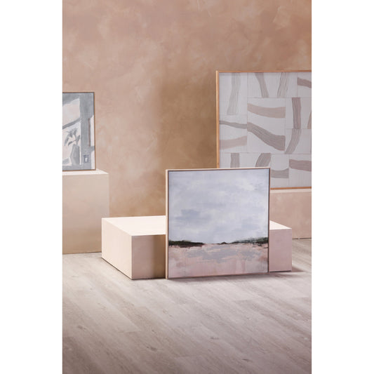 Grasslands Framed Painting by Moe's Home Collection. Made from print on canvas, pine frame in a modern style.