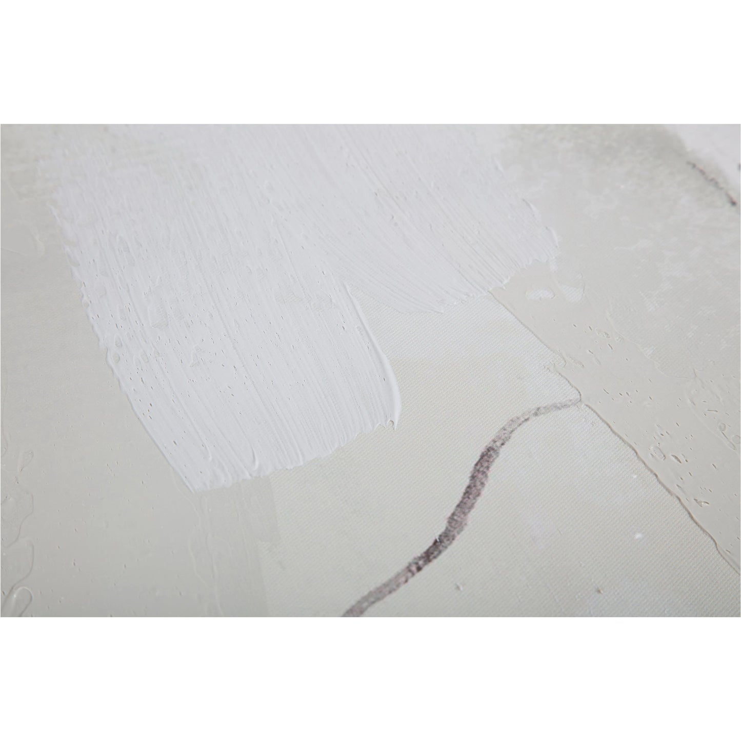 005 SI-1985269 | Closeup | Impression Framed Painting Terra Palette by Moe's Home Collection in warm pine. Made from print on canvas, pine frame in a modern style.