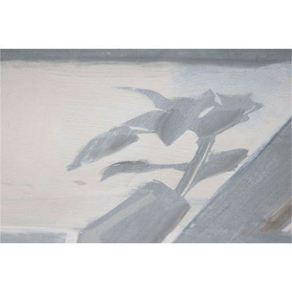 Morning Light Framed Painting by Moe's Home Collection. Made from polyester canvas, acrylic paint, fir back support board, metal frame in a modern style.