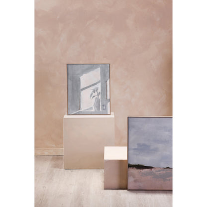 Morning Light Framed Painting by Moe's Home Collection. Made from polyester canvas, acrylic paint, fir back support board, metal frame in a modern style.