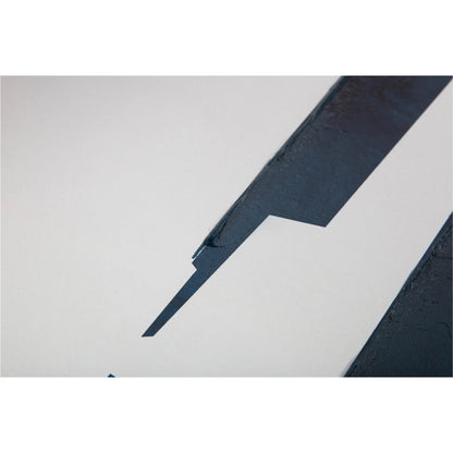 Mica 2 Framed Painting by Moe's Home Collection. Made from design painted on canvas, canvas stretched over pine wood, black pine wood frame in a unique style.