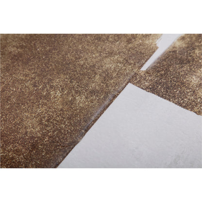 Mica 2 Framed Painting by Moe's Home Collection. Made from design painted on canvas, canvas stretched over pine wood, black pine wood frame in a unique style.