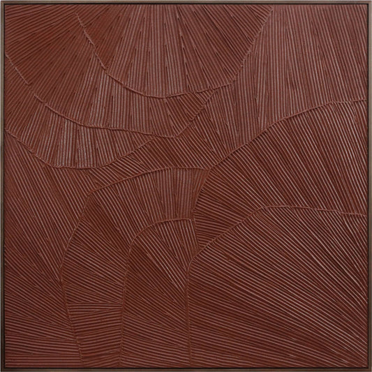 Flutter Framed Painting by Moe's Home Collection. Made from acrylic paint on canvas, solid pine frame in a unique style.