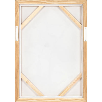 Blush Framed Painting by Moe's Home Collection in multicolor. Made from print on canvas, acrylic paint on canvas, solid pine frame in a eclectic & global style.