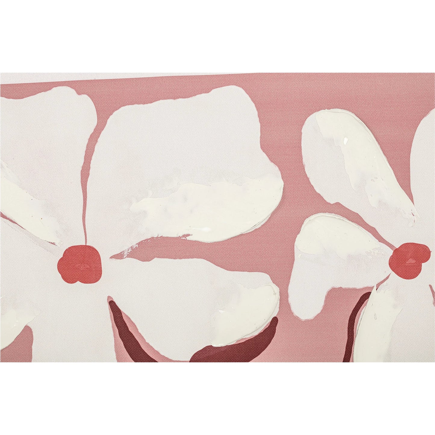 005 SI-2367907 | Closeup | Blush Framed Painting by Moe's Home Collection in multicolor. Made from print on canvas, acrylic paint on canvas, solid pine frame in a eclectic & global style.
