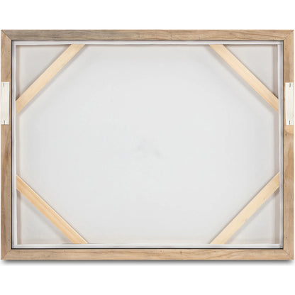 Alder Framed Painting by Moe's Home Collection in multicolor. Made from print on canvas, acrylic paint on canvas, solid pine frame in a traditional style.