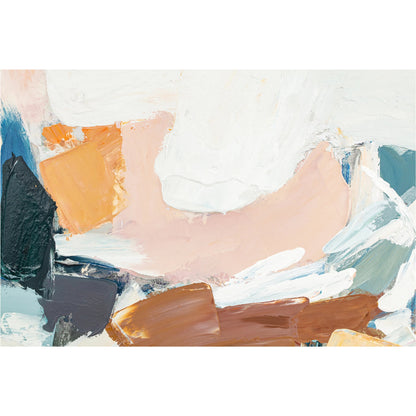 Cherish Framed Painting by Moe's Home Collection in multicolor. Made from acrylic paint on canvas, solid pine frame, pine wood stretcher in a eclectic & global style.